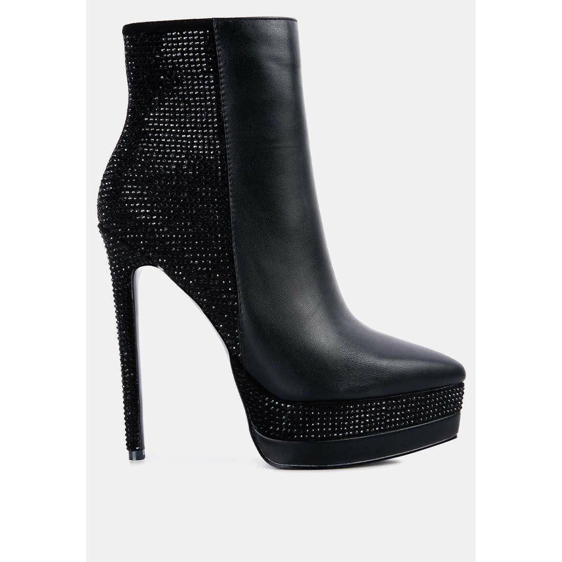 Encanto High Heeled Ankle Boots.