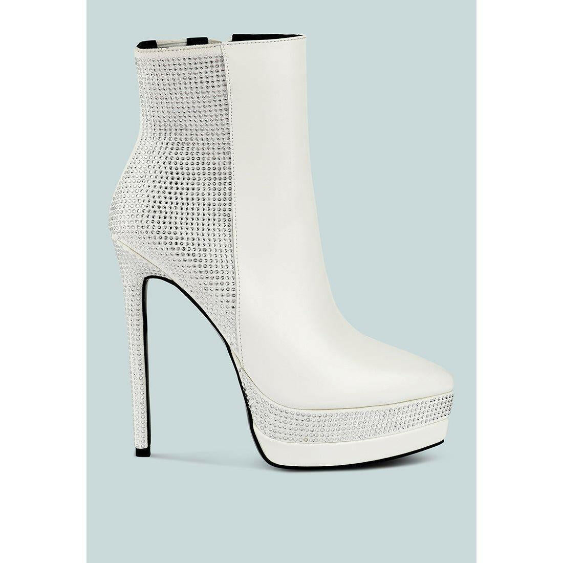 Encanto High Heeled Ankle Boots.