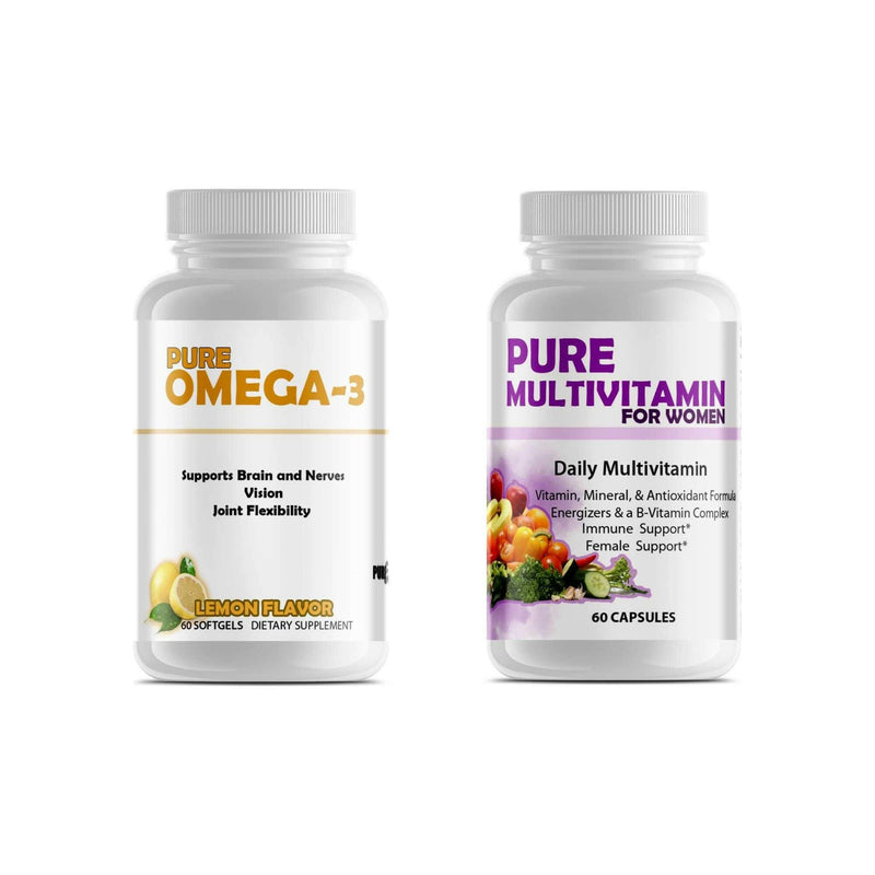 Multivitamins + Omega 3.