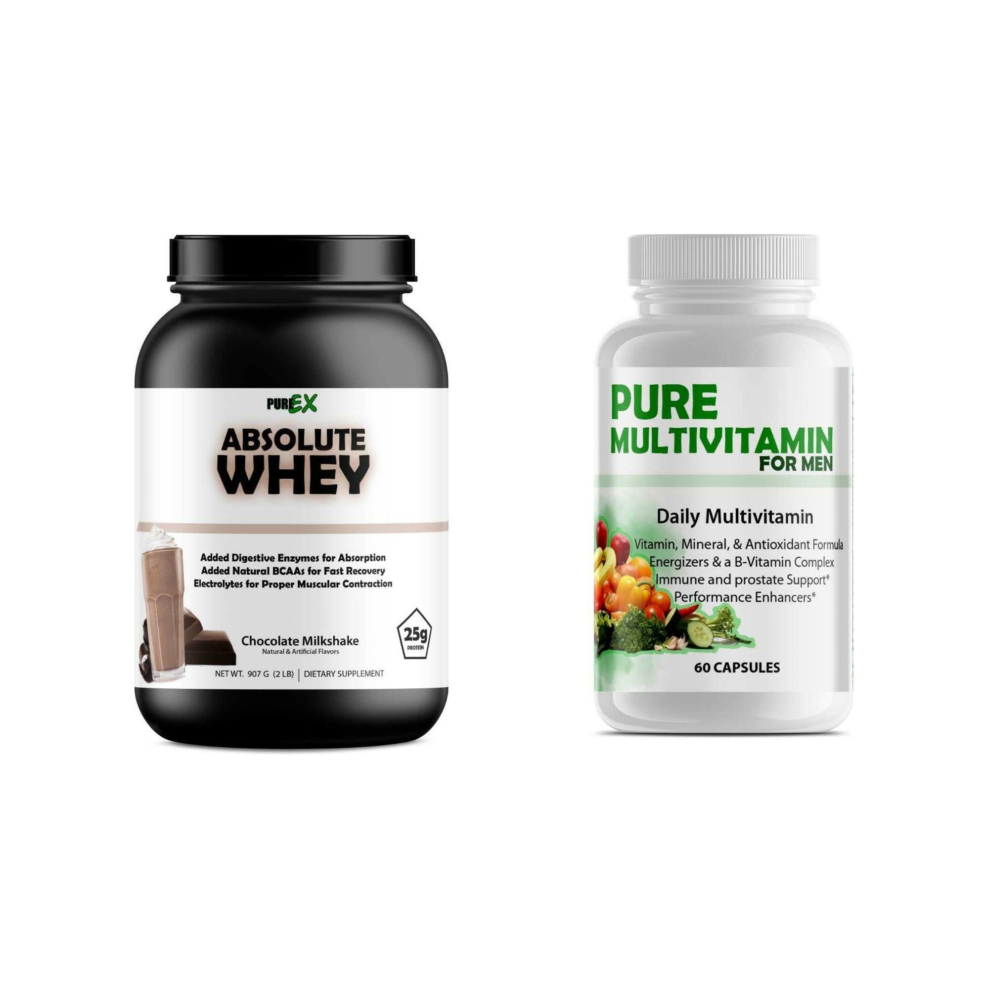 Multivitamins + Whey Protein Bundle.