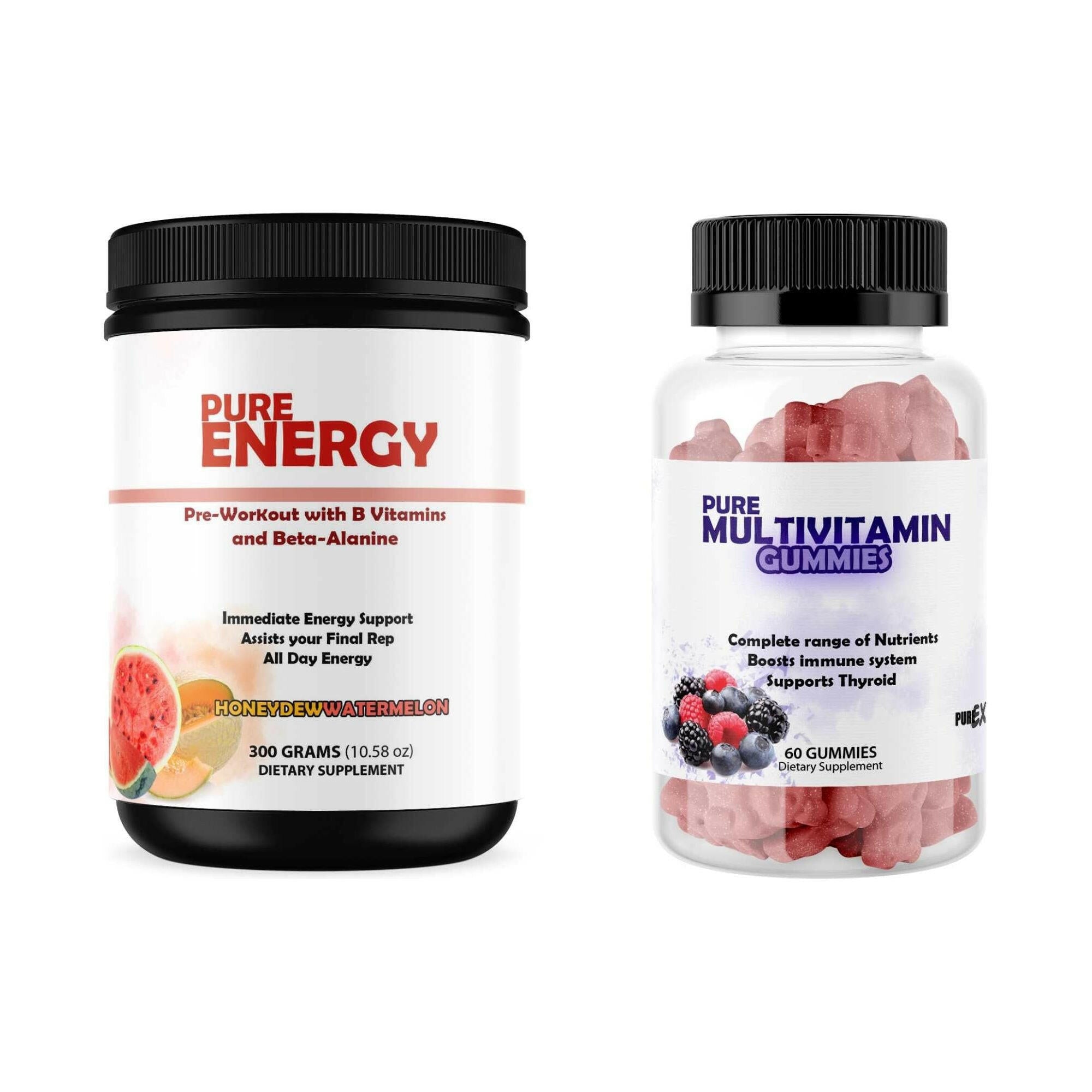 Multivitamins + Pre-Workout Bundle.