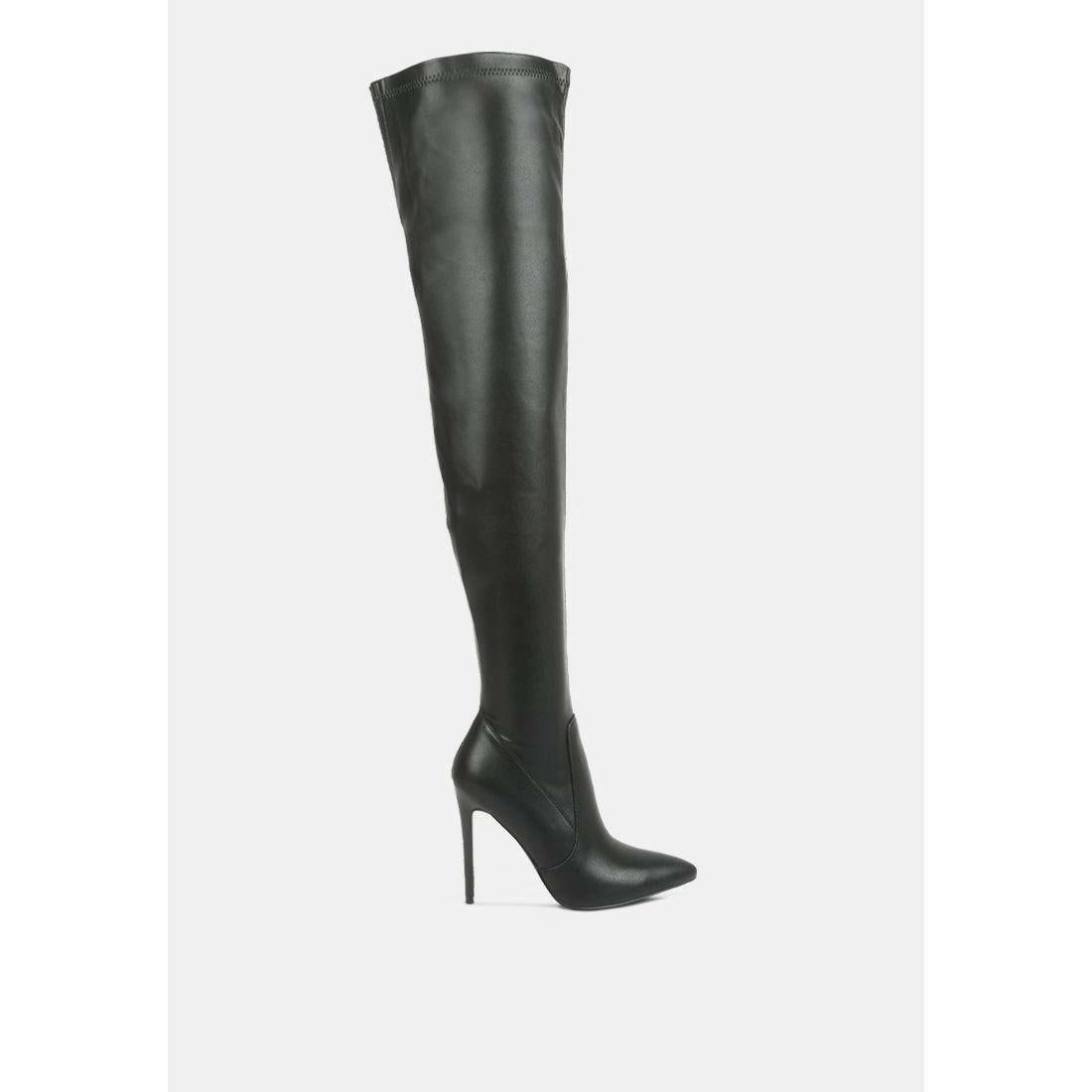 Gush Over Knee Heeled Boots.