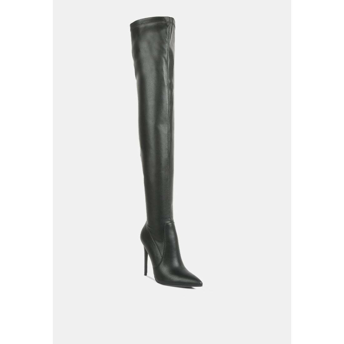 Gush Over Knee Heeled Boots.