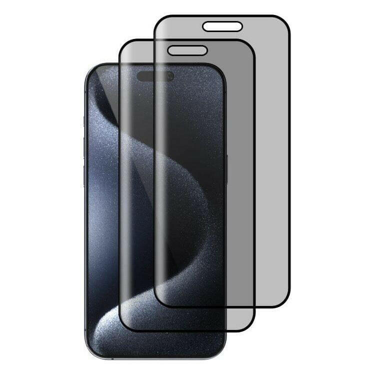 iPhone 15 Pro Screen Guard (Impact Privacy Series 2.0) *2 Pack* |  quirkitrendz.