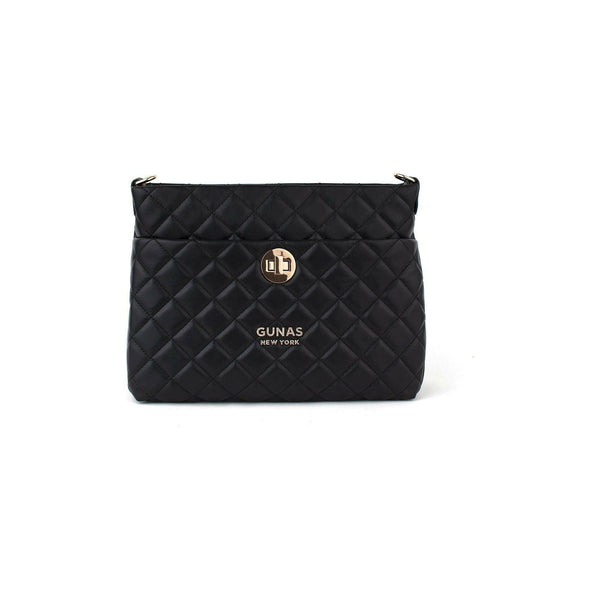 Koi - Black Quilted Vegan Leather Purse |  quirkitrendz.