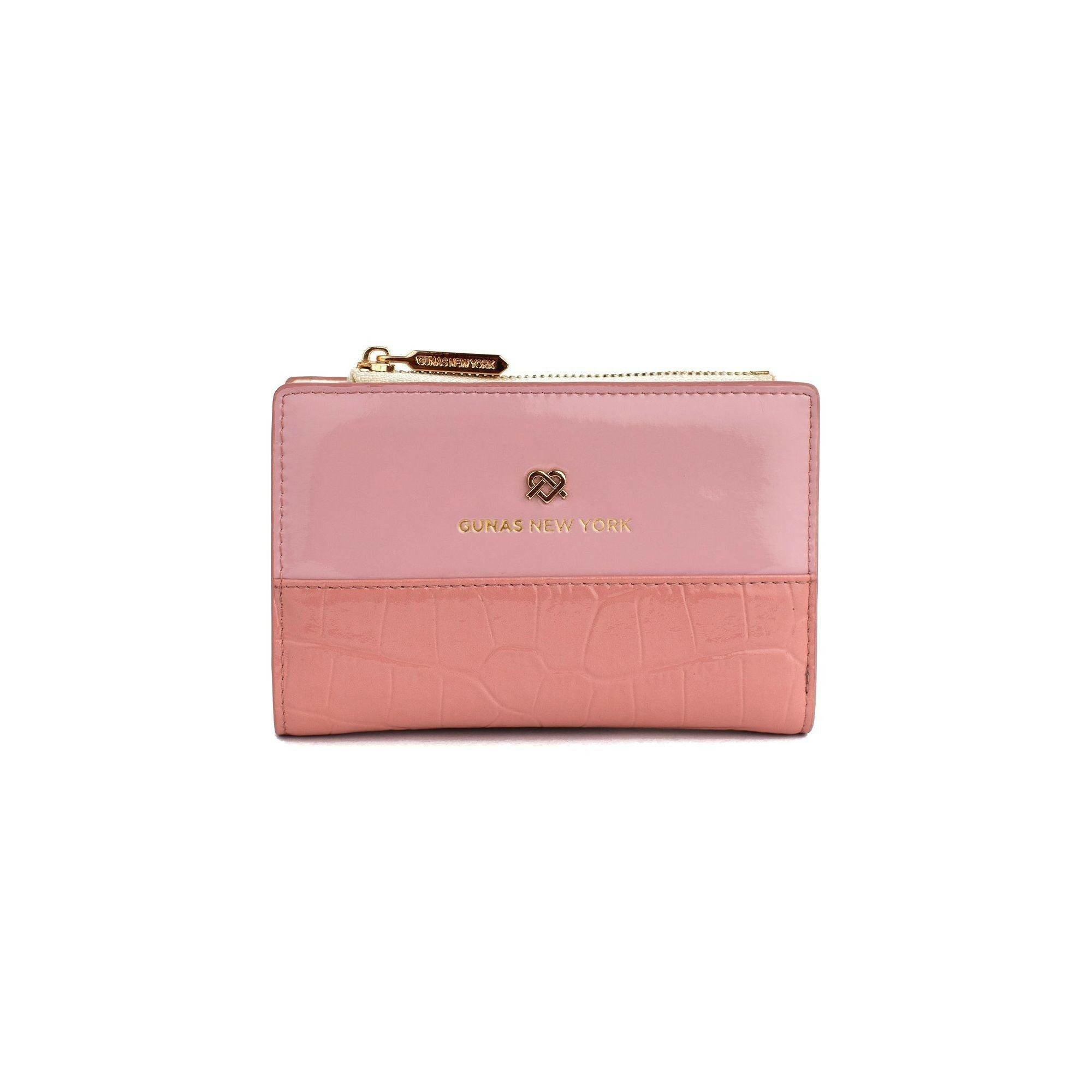 Madison - Pink Vegan Leather Wallet.