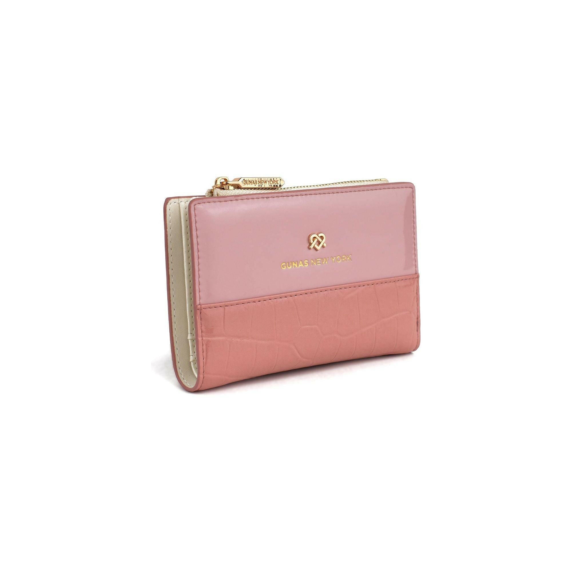 Madison - Pink Vegan Leather Wallet.