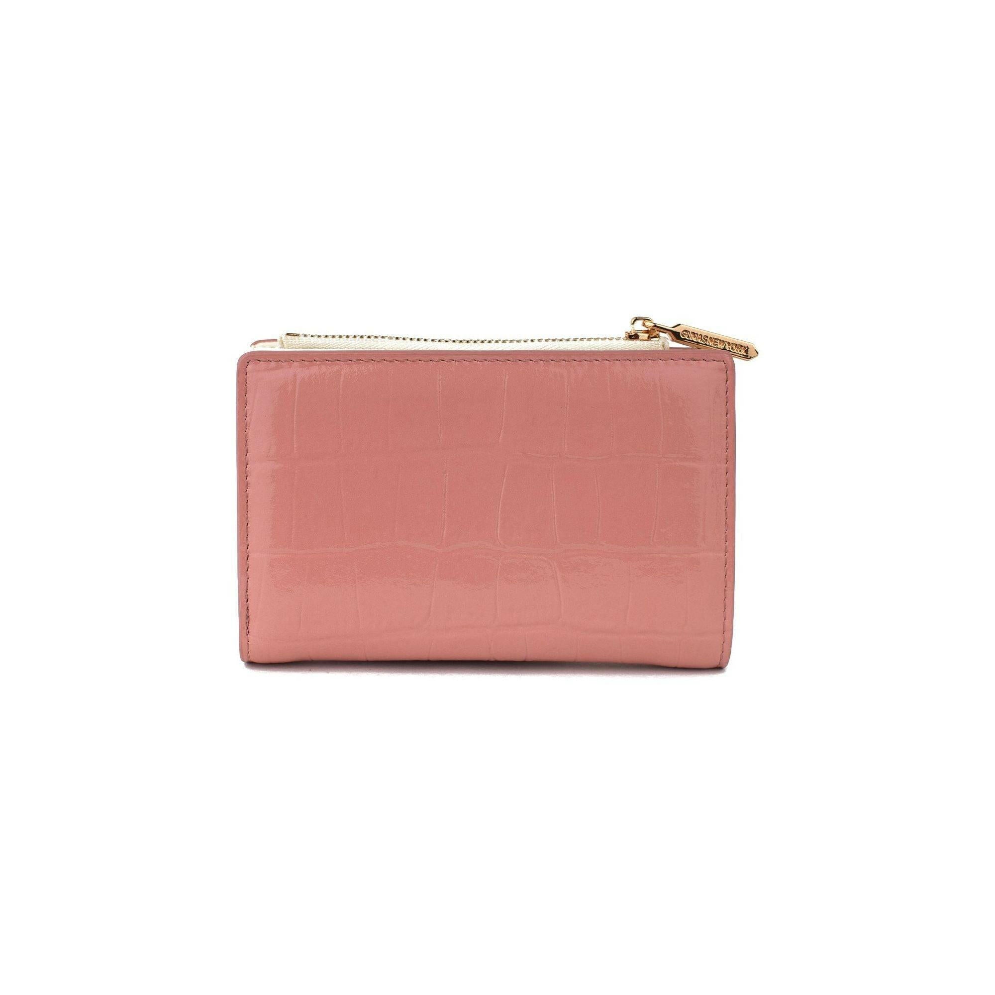 Madison - Pink Vegan Leather Wallet.