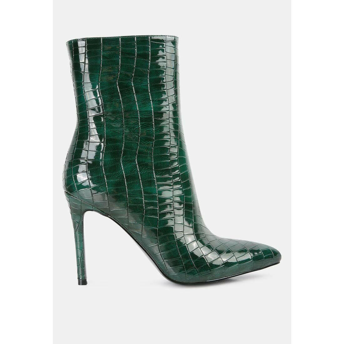 Momoa High Heel Ankle Boots.