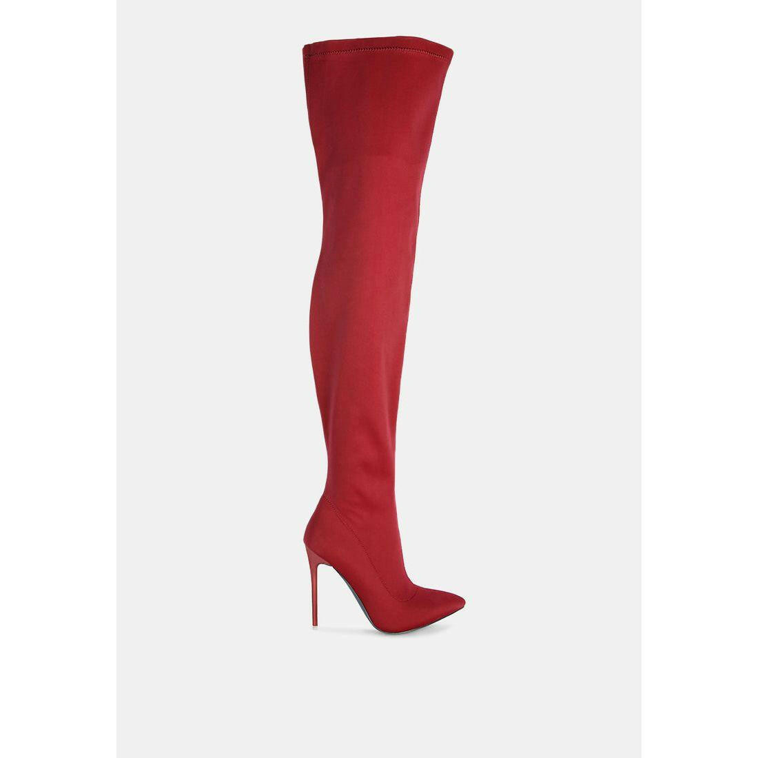 No Calm Superstretch Stiletto Long Boot.