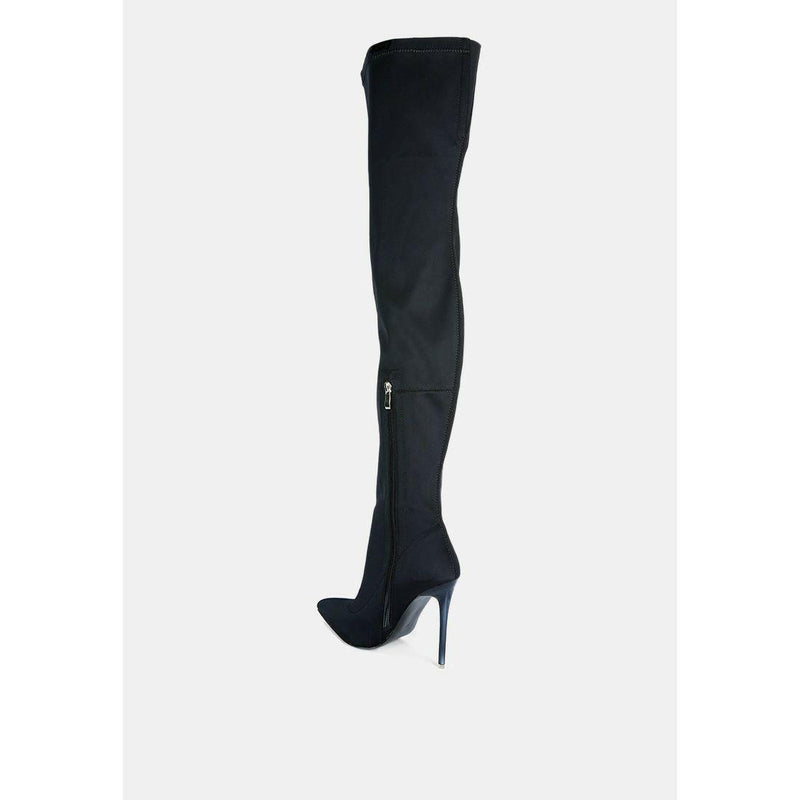 No Calm Superstretch Stiletto Long Boot |  quirkitrendz.