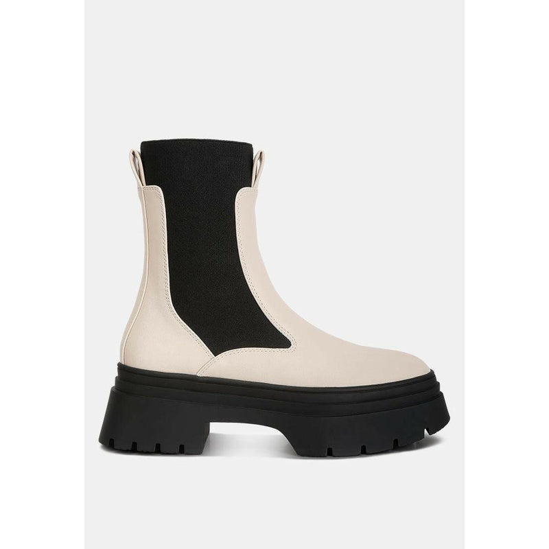 Ronin High Top Chunky Chelsea Boots |  quirkitrendz.