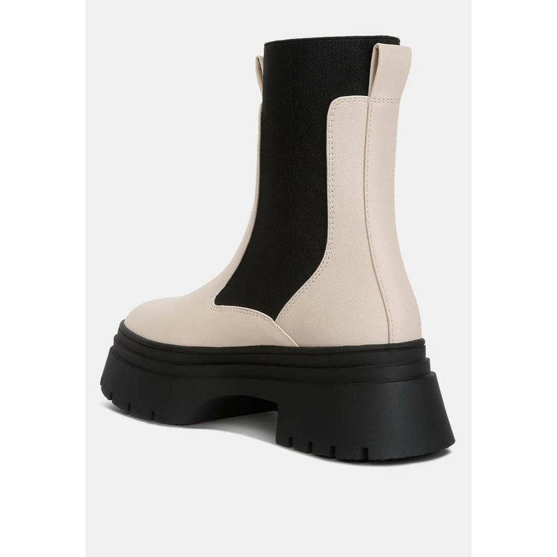 Ronin High Top Chunky Chelsea Boots |  quirkitrendz.