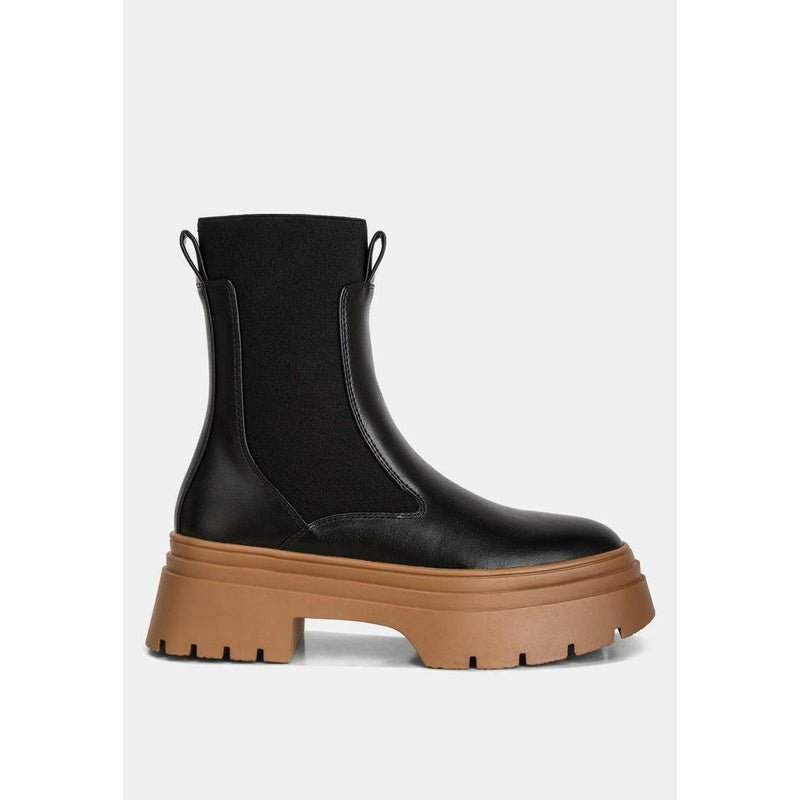 Ronin High Top Chunky Chelsea Boots |  quirkitrendz.