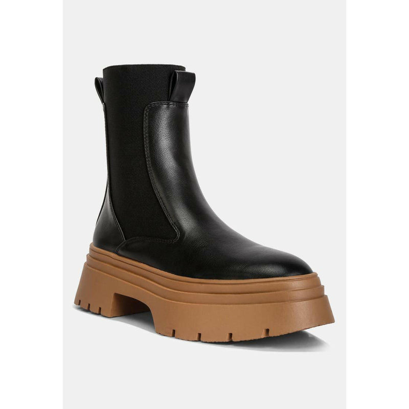 Ronin High Top Chunky Chelsea Boots |  quirkitrendz.