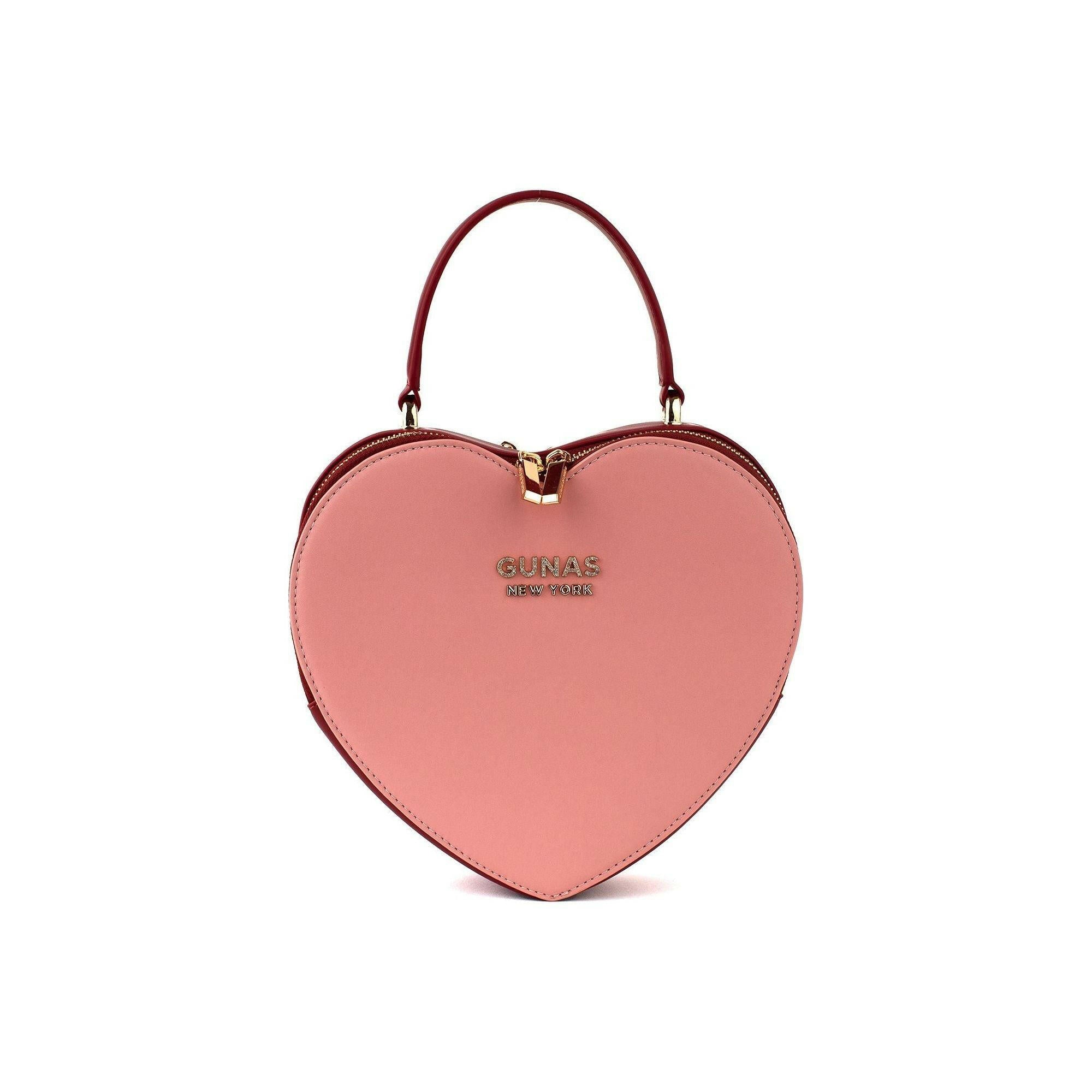 Sweetheart - Red & Pink Vegan Crossbody Bag.