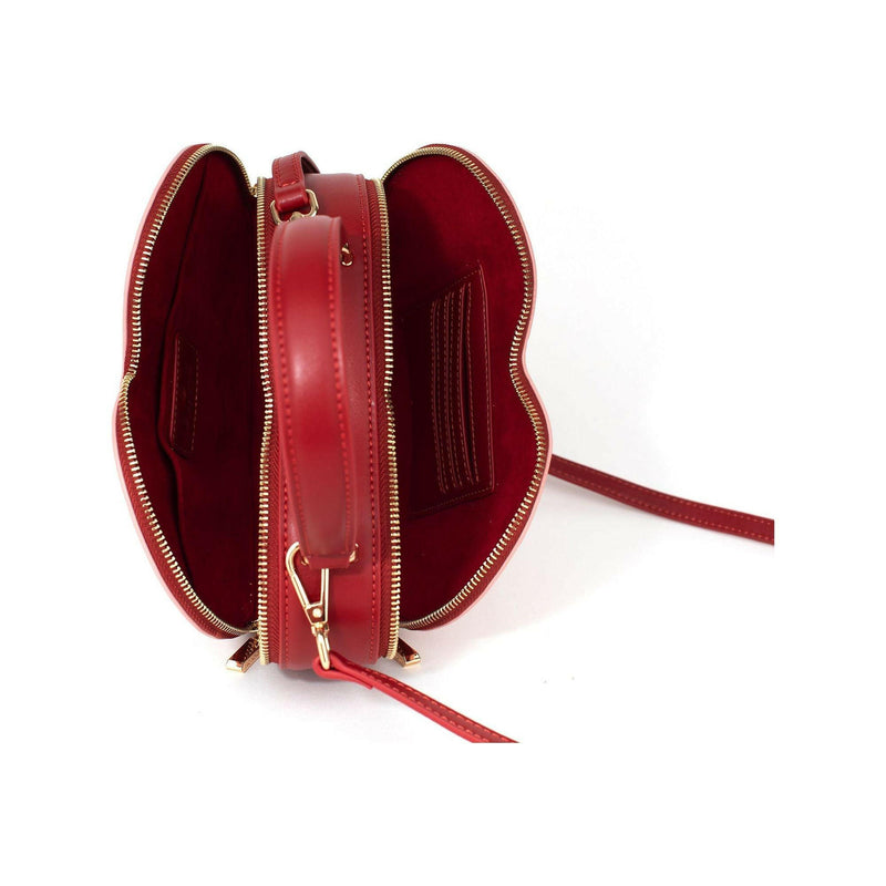 Sweetheart - Red & Pink Vegan Crossbody Bag |  quirkitrendz.