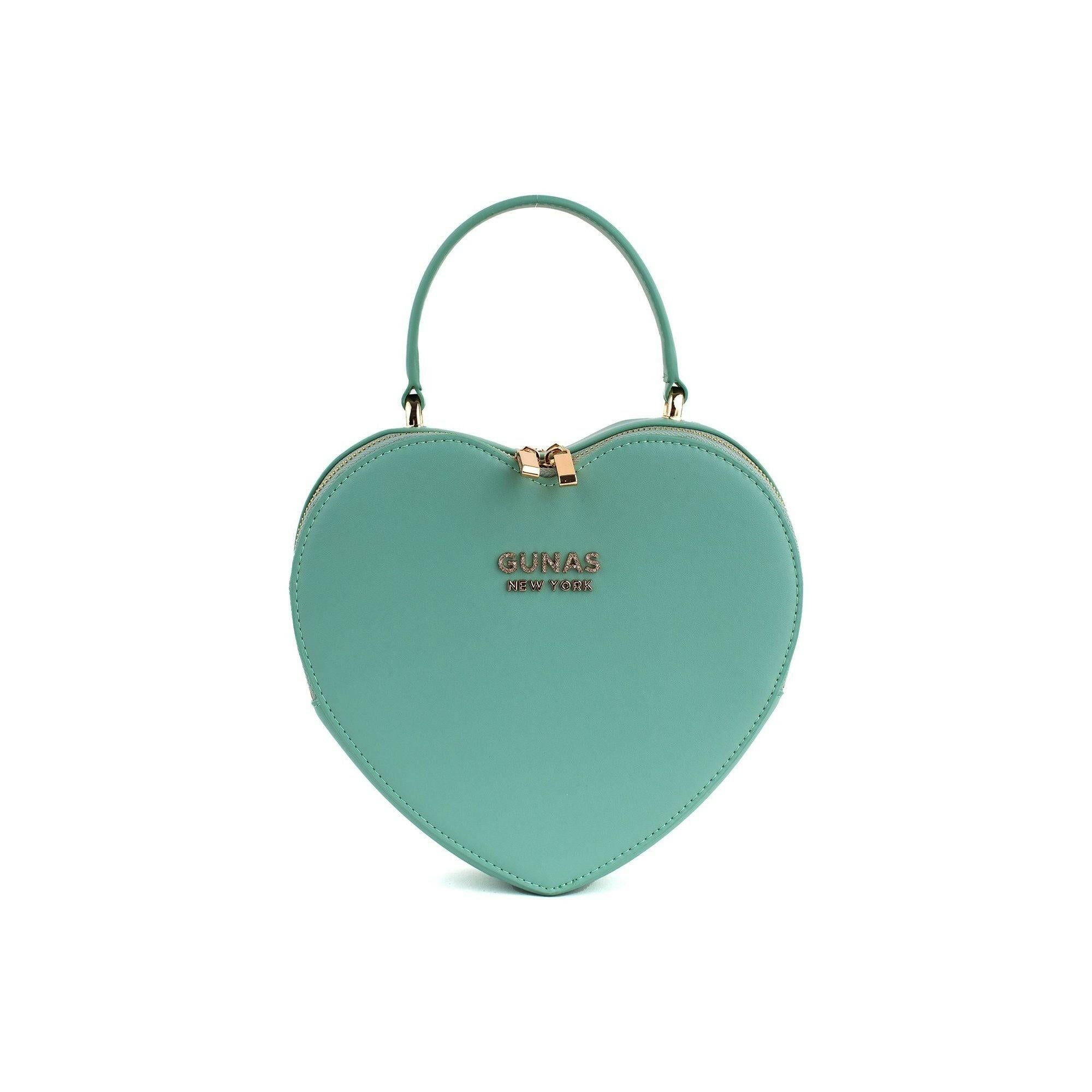 Sweetheart - Tiffany Blue Vegan Crossbody Bag.