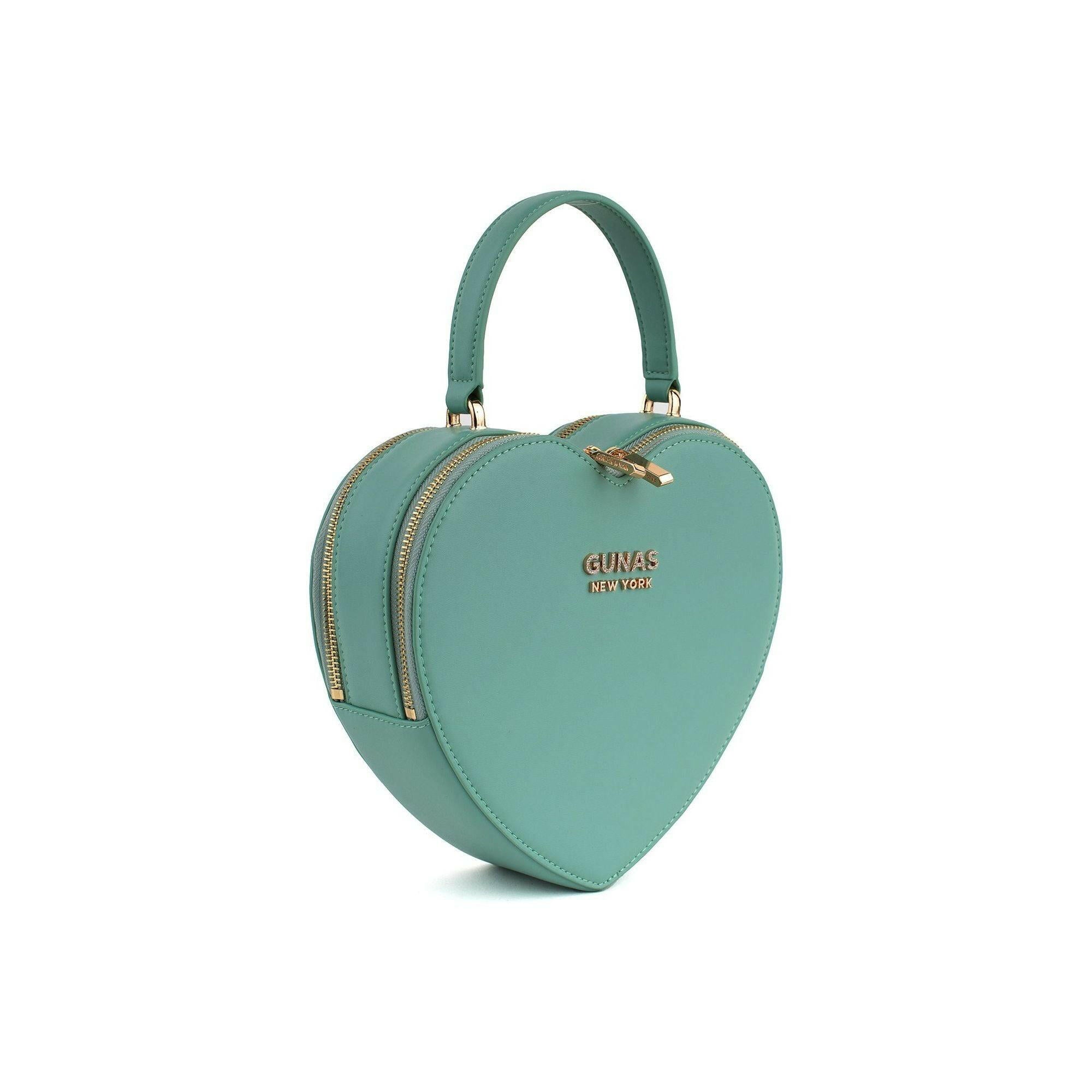 Sweetheart - Tiffany Blue Vegan Crossbody Bag.