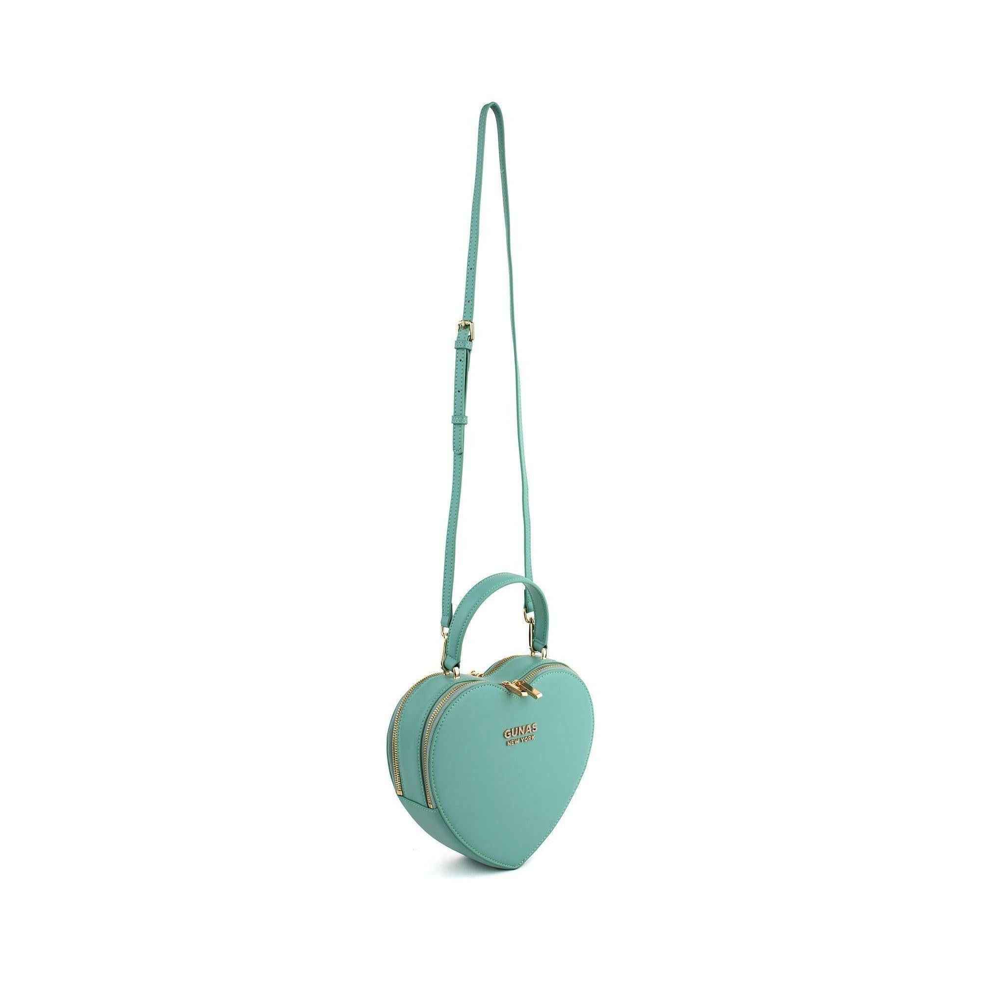 Sweetheart - Tiffany Blue Vegan Crossbody Bag.