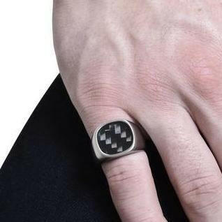 ●THE DON● Real Carbon Fiber Ring |  quirkitrendz.