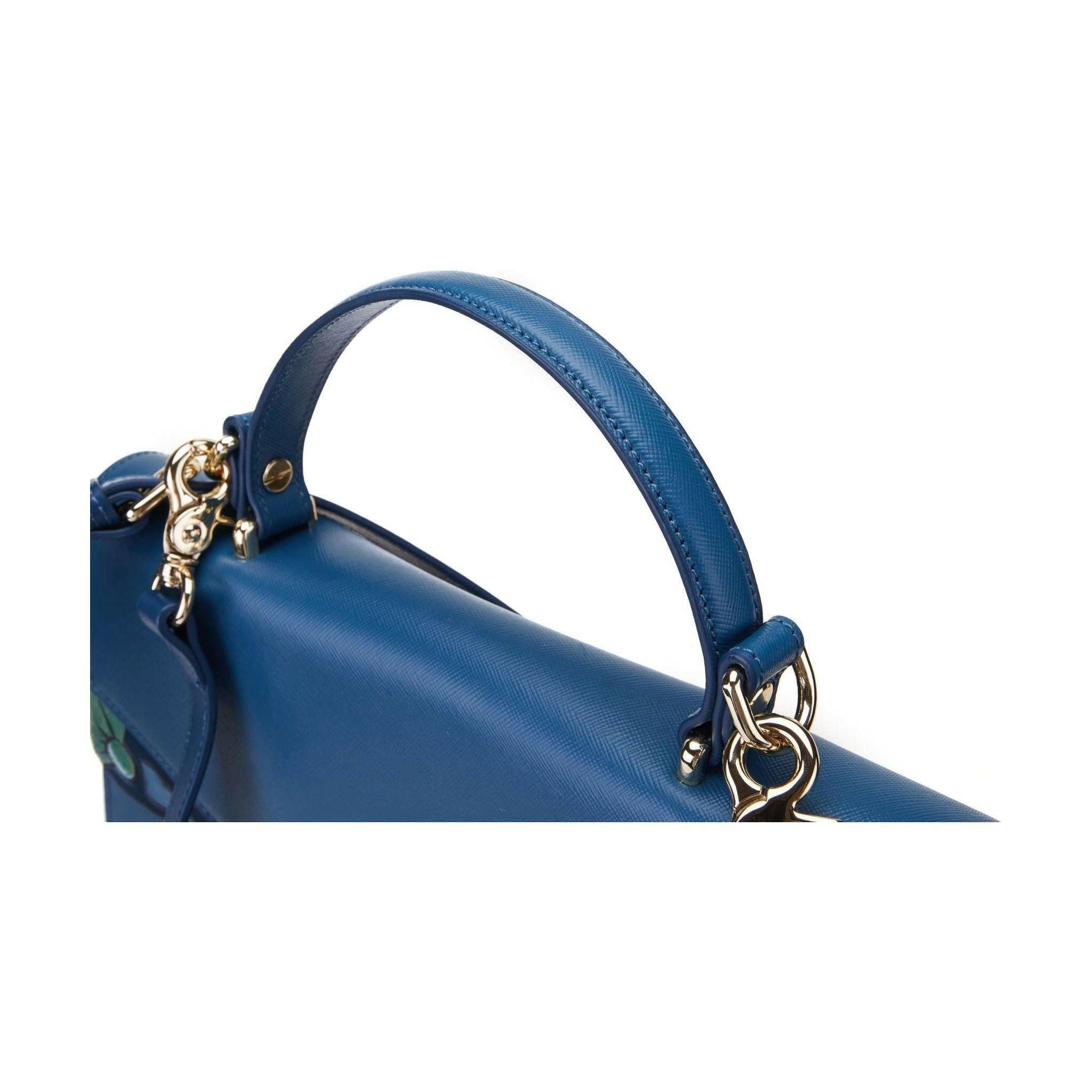 Wings Blue Shoulder Bag.