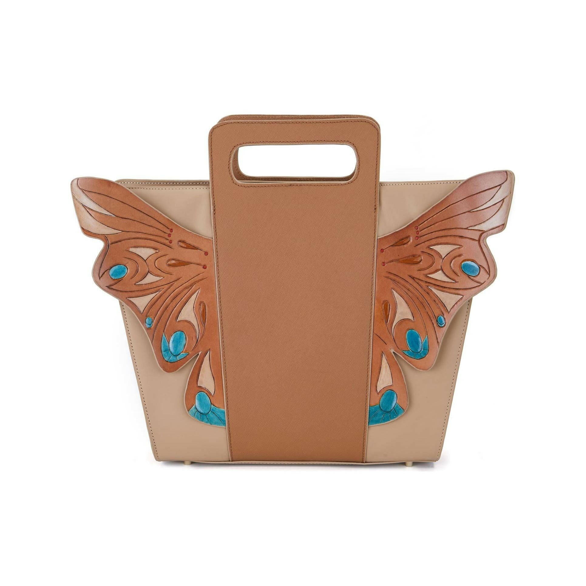 Wings Brown Crossbody.