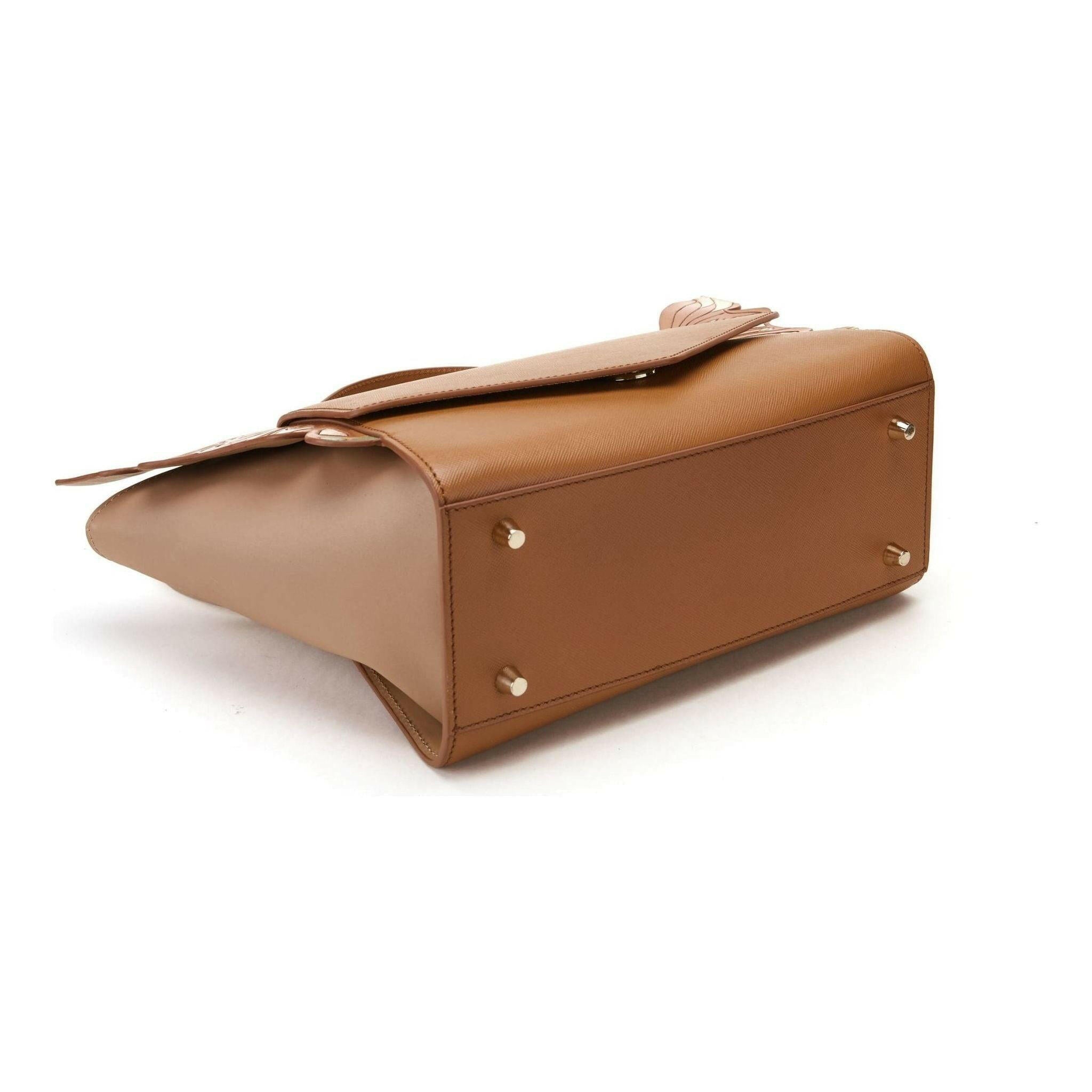 Wings Brown Satchel.